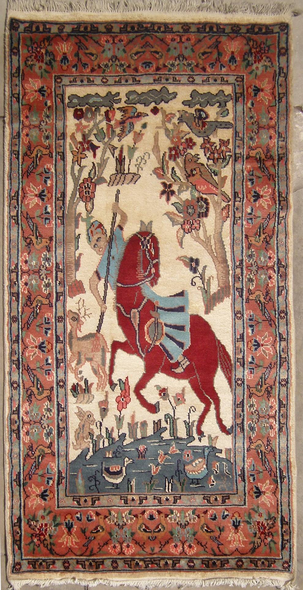 2'11"x5'1" Pak Persian Hunting shakargha