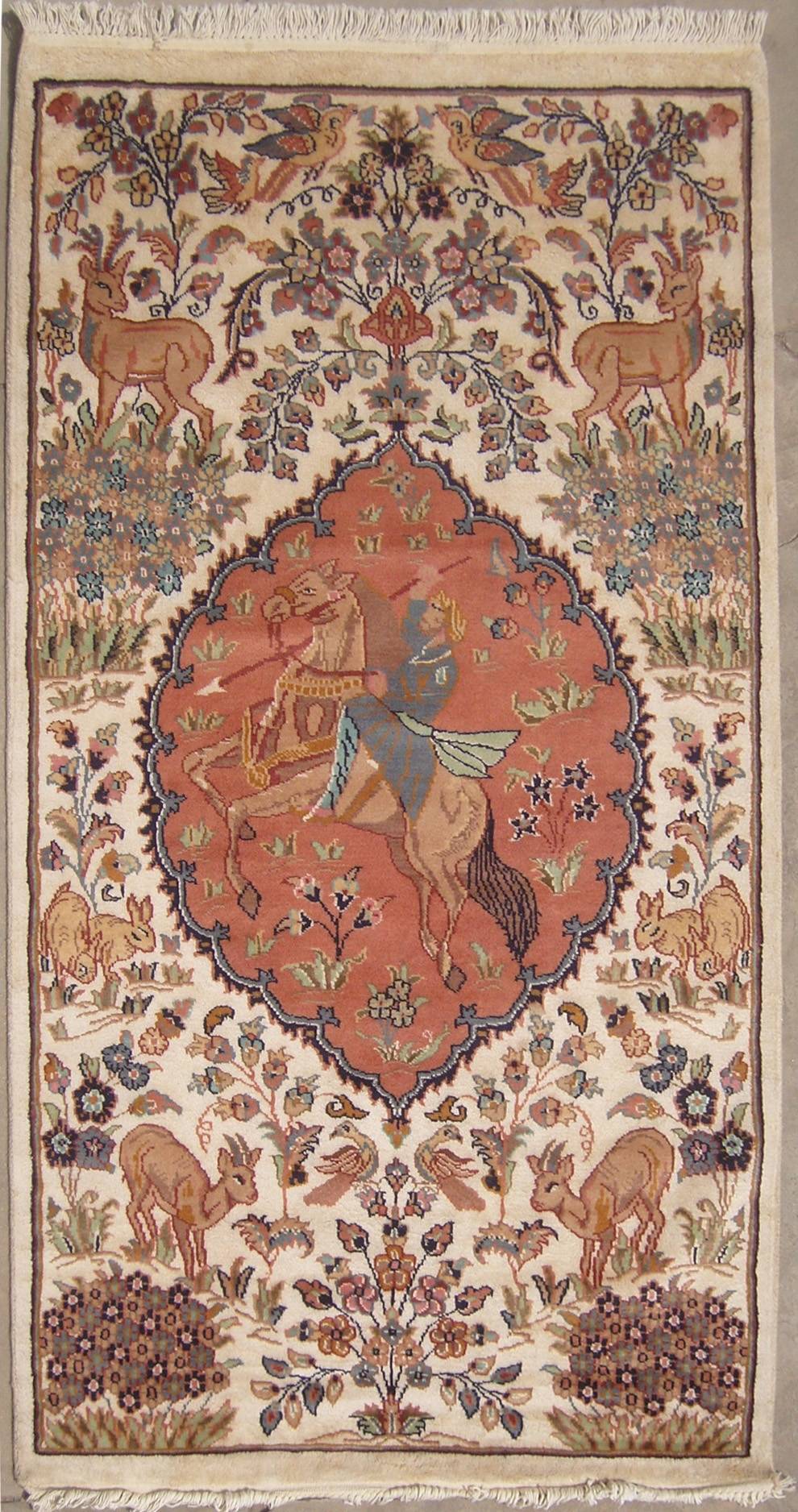 3'1"x5'1" Pak Persian Hunting shakargha