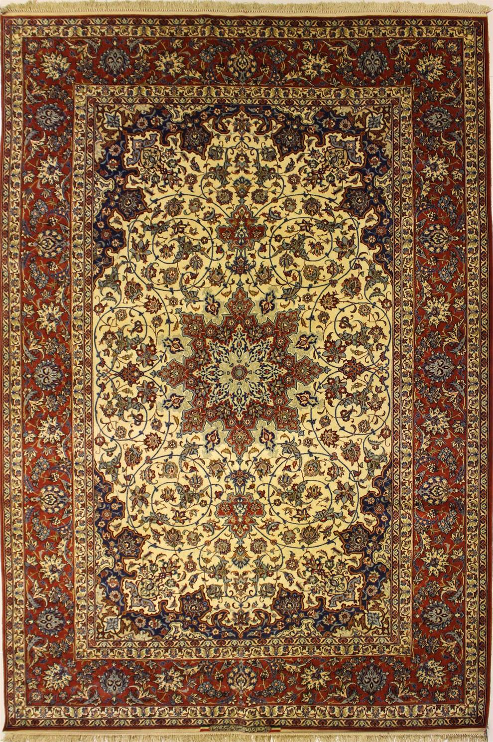 6'8"x9'8" Isfahan